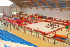 Le complexe gymnique d’Arques, c'est 2000 m² pour la gymnastique artistique !