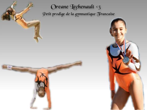 La gymnaste Oréane Léchenault vue par Violette, une grande fan !