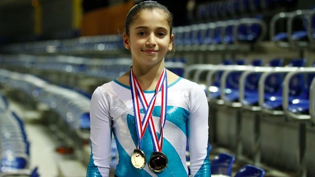 Oréane Léchenault 1re aux coupes nationales Espoir 2012 à Metz