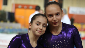 Oréane Léchenault & Morgane Detrez au top 12 de gymnastique