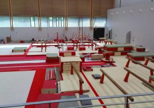 Salle de gymnastique à l'INSPE à Paris
