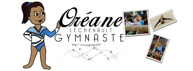 Oreane lechenault gymnaste au pôle de Toulon 